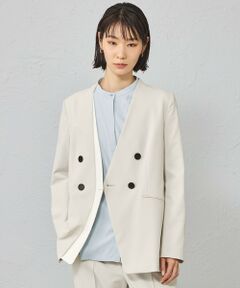 CAST: / キャスト コロン その他アウター | 【はっ水/UV対策/セットアップ対応】フェイクレイヤードバイカラージャケット