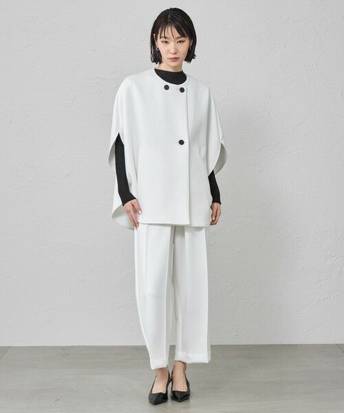 CAST: / キャスト コロン その他アウター | 【接触冷感/UV対策/セットアップ対応】ラウンドフォルムダンボールジャケット | 詳細1