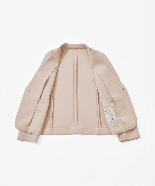 CAST: / キャスト コロン その他アウター | 【接触冷感/UV対策/セットアップ対応】ノーカラーダンボールジャケット | 詳細10