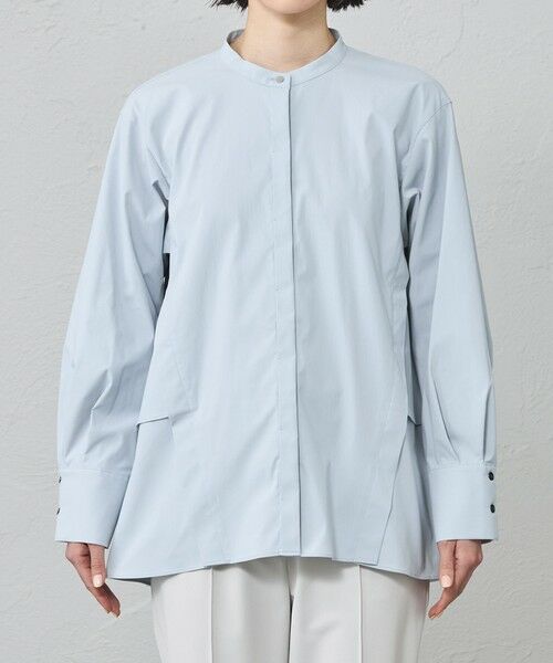 CAST: / キャスト コロン シャツ・ブラウス | 【吸水速乾・UV対策】バックレイヤードフレアブラウス | 詳細5