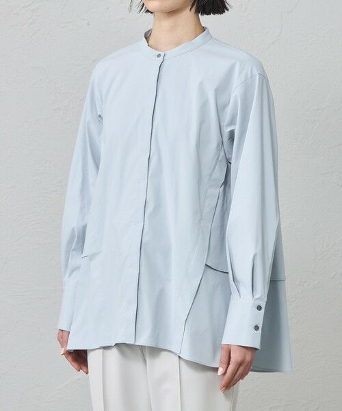 CAST: / キャスト コロン シャツ・ブラウス | 【吸水速乾・UV対策】バックレイヤードフレアブラウス | 詳細6