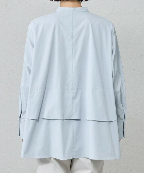 CAST: / キャスト コロン シャツ・ブラウス | 【吸水速乾・UV対策】バックレイヤードフレアブラウス | 詳細7