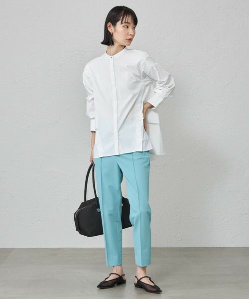 CAST: / キャスト コロン シャツ・ブラウス | 【吸水速乾・UV対策】バックレイヤードフレアブラウス | 詳細1