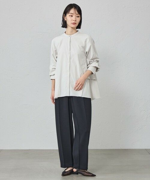 CAST: / キャスト コロン シャツ・ブラウス | 【吸水速乾・UV対策】バックレイヤードフレアブラウス | 詳細2