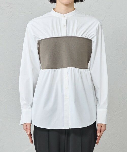 CAST: / キャスト コロン シャツ・ブラウス | 【1枚で着映える】ビスチェコンビブラウス | 詳細3