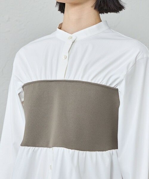 CAST: / キャスト コロン シャツ・ブラウス | 【1枚で着映える】ビスチェコンビブラウス | 詳細6