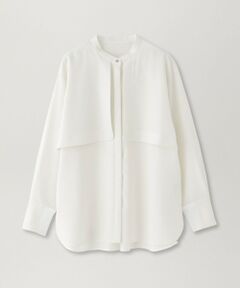 CAST: / キャスト コロン シャツ・ブラウス | 【着用しわ軽減/吸水速乾】ガンパッチブラウス