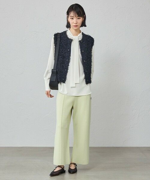 CAST: / キャスト コロン ニット・セーター | 【1枚で着映える】ニットツイードジレ | 詳細2