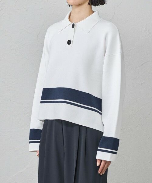 CAST: / キャスト コロン ニット・セーター | 【1枚で着映える】ボーダーニット | 詳細3