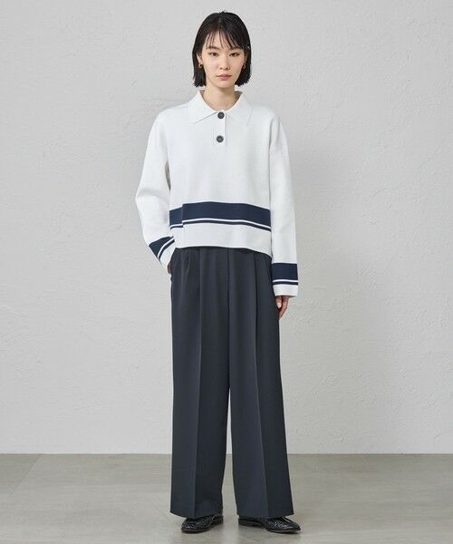 CAST: / キャスト コロン ニット・セーター | 【1枚で着映える】ボーダーニット | 詳細1