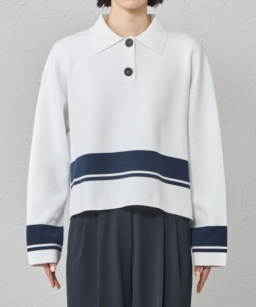 CAST: / キャスト コロン ニット・セーター | 【1枚で着映える】ボーダーニット | 詳細2