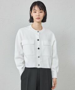 CAST: / キャスト コロン ニット・セーター | 【着回し抜群/手洗い可能】フォルムニットジャケット