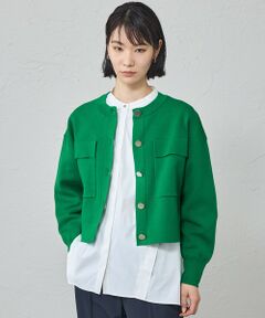 CAST: / キャスト コロン ニット・セーター | 【着回し抜群/手洗い可能】フォルムニットジャケット