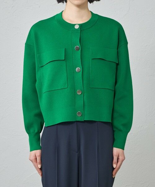 CAST: / キャスト コロン ニット・セーター | 【着回し抜群/手洗い可能】フォルムニットジャケット | 詳細5