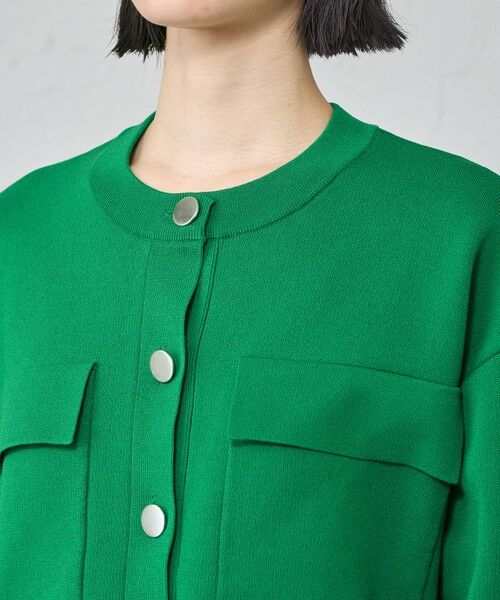 CAST: / キャスト コロン ニット・セーター | 【着回し抜群/手洗い可能】フォルムニットジャケット | 詳細8