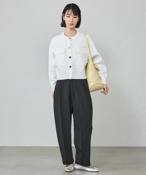 CAST: / キャスト コロン ニット・セーター | 【着回し抜群/手洗い可能】フォルムニットジャケット | 詳細1