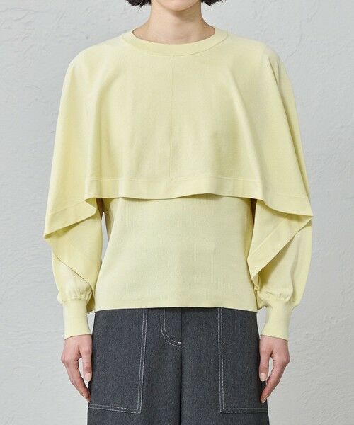 CAST: / キャスト コロン ニット・セーター | 【1枚で着映える/手洗い可能】レイヤードニット | 詳細6