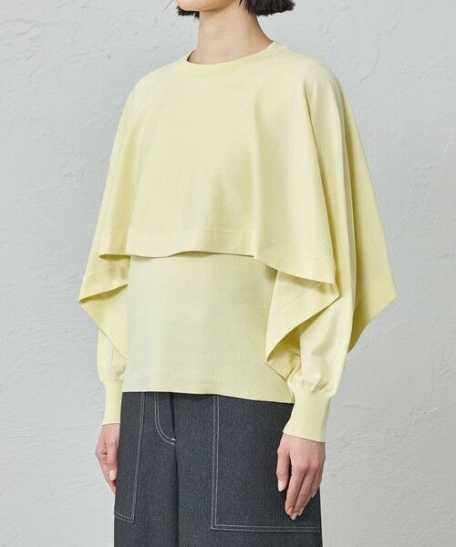 CAST: / キャスト コロン ニット・セーター | 【1枚で着映える/手洗い可能】レイヤードニット | 詳細7