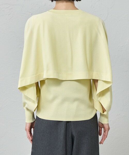 CAST: / キャスト コロン ニット・セーター | 【1枚で着映える/手洗い可能】レイヤードニット | 詳細8