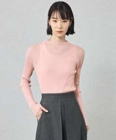 CAST: / キャスト コロン ニット・セーター | 【定番/着回し抜群】シアーニットタートル