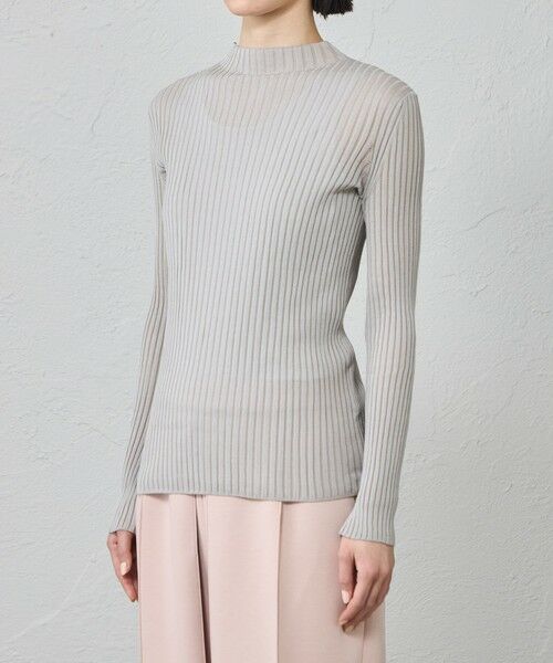 CAST: / キャスト コロン ニット・セーター | 【定番/着回し抜群】シアーニットタートル | 詳細9