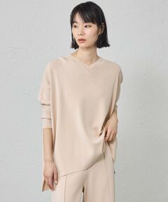 CAST: / キャスト コロン ニット・セーター | 【1枚で着映える/セットアップ対応】バックボタンニット