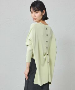 CAST: / キャスト コロン ニット・セーター | 【1枚で着映える/セットアップ対応】バックボタンニット