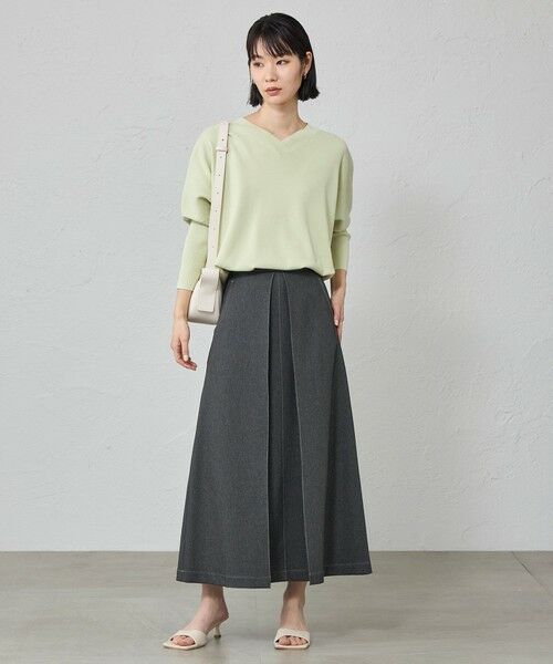 CAST: / キャスト コロン ニット・セーター | 【1枚で着映える/セットアップ対応】バックボタンニット | 詳細8