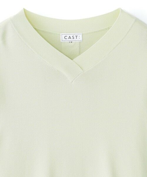 CAST: / キャスト コロン ニット・セーター | 【1枚で着映える/セットアップ対応】バックボタンニット | 詳細10