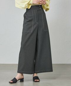 CAST: / キャスト コロン パンツ | 【機能性/着回し抜群】デニムライクパンツ