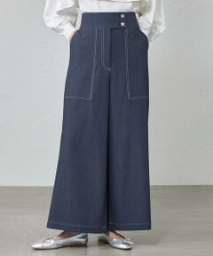 CAST: / キャスト コロン パンツ | 【機能性/着回し抜群】デニムライクパンツ