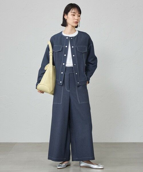 CAST: / キャスト コロン パンツ | 【機能性/着回し抜群】デニムライクパンツ | 詳細3