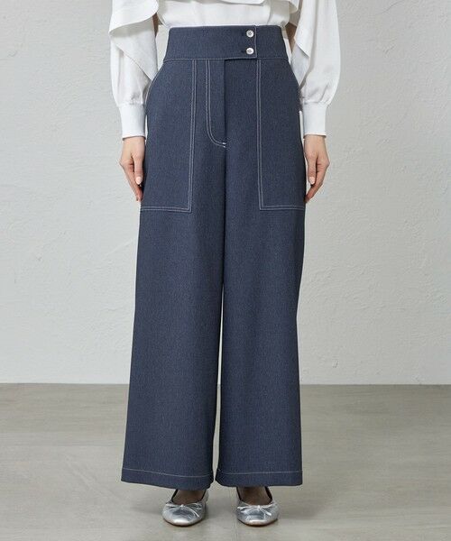 CAST: / キャスト コロン パンツ | 【機能性/着回し抜群】デニムライクパンツ | 詳細4