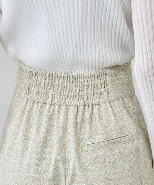 CAST: / キャスト コロン パンツ | 【美シルエット】スラブストレッチセミワイドパンツ | 詳細8