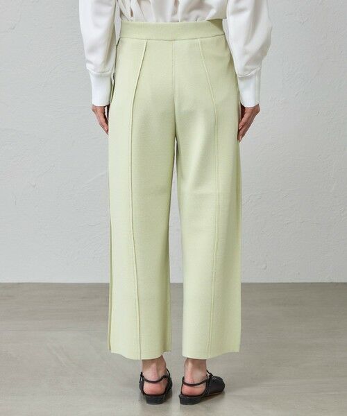 CAST: / キャスト コロン パンツ | 【着回し抜群/セットアップ対応】セミワイドニットパンツ | 詳細7