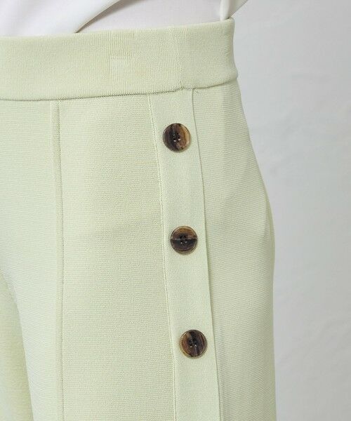 CAST: / キャスト コロン パンツ | 【着回し抜群/セットアップ対応】セミワイドニットパンツ | 詳細8