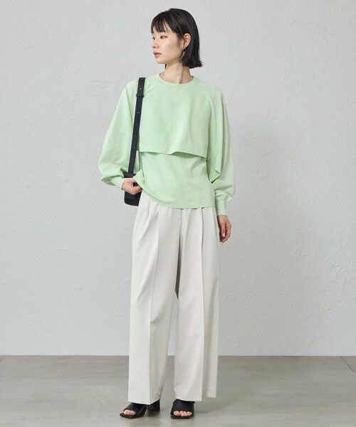 CAST: / キャスト コロン パンツ | 【はっ水/UV対策/セットアップ対応】ボディシェルツータックイージーパンツ | 詳細9