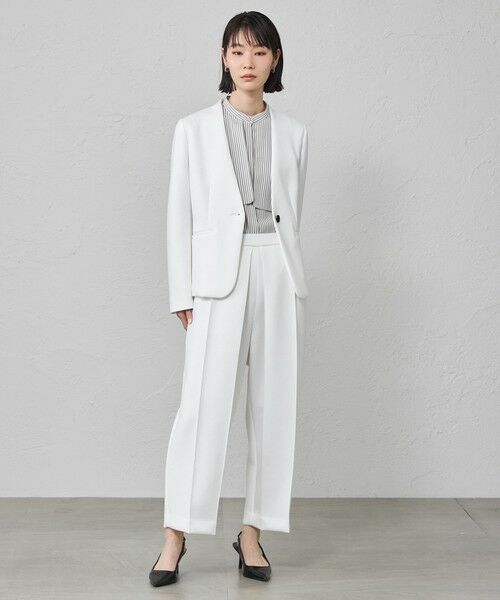 CAST: / キャスト コロン パンツ | 【接触冷感/UV対策/セットアップ対応】デザインタックダンボールパンツ | 詳細2