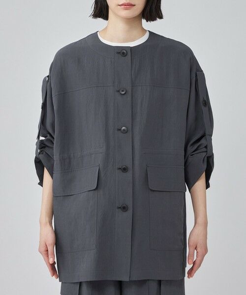 CAST: / キャスト コロン その他アウター | ロールアップシャツジャケット | 詳細6