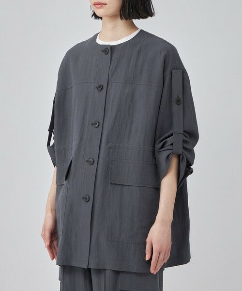 CAST: / キャスト コロン その他アウター | ロールアップシャツジャケット | 詳細7