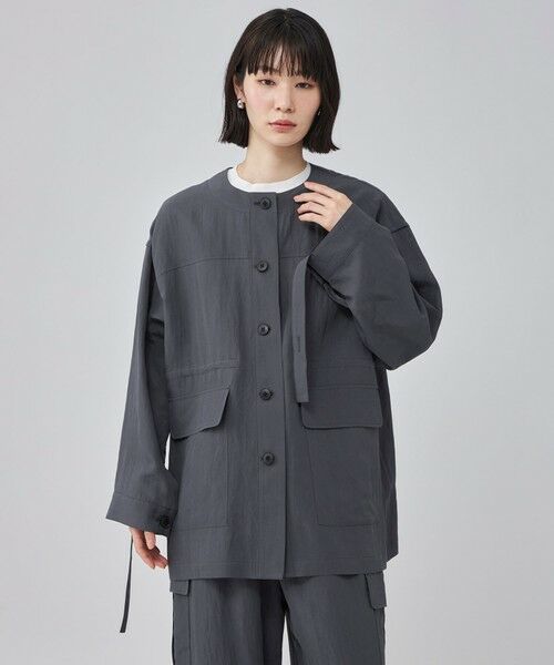 CAST: / キャスト コロン その他アウター | ロールアップシャツジャケット | 詳細1