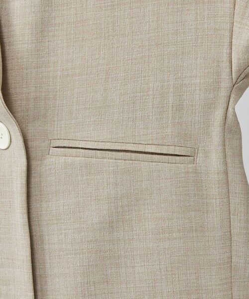 CAST: / キャスト コロン その他アウター | リネンライクジャケット | 詳細9
