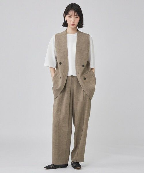 CAST: / キャスト コロン その他アウター | リネンライクジレ | 詳細3