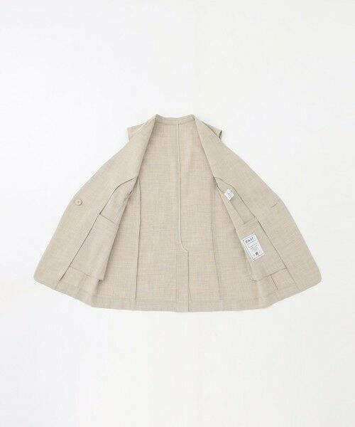 CAST: / キャスト コロン その他アウター | リネンライクジレ | 詳細11