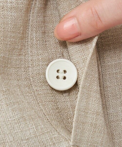 CAST: / キャスト コロン シャツ・ブラウス | リネンライクロールアップブラウス | 詳細12