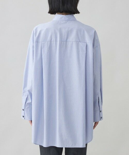 CAST: / キャスト コロン シャツ・ブラウス | 【CAST COLON】ストライプビックシャツ | 詳細7