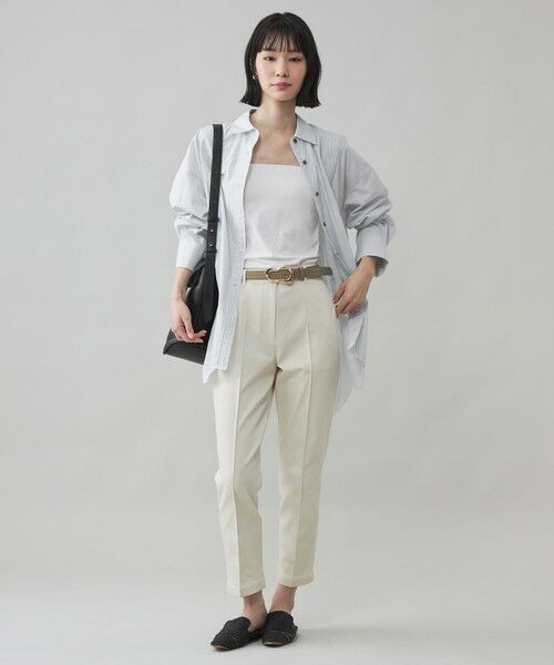 CAST: / キャスト コロン シャツ・ブラウス | 【CAST COLON】ストライプビックシャツ | 詳細2