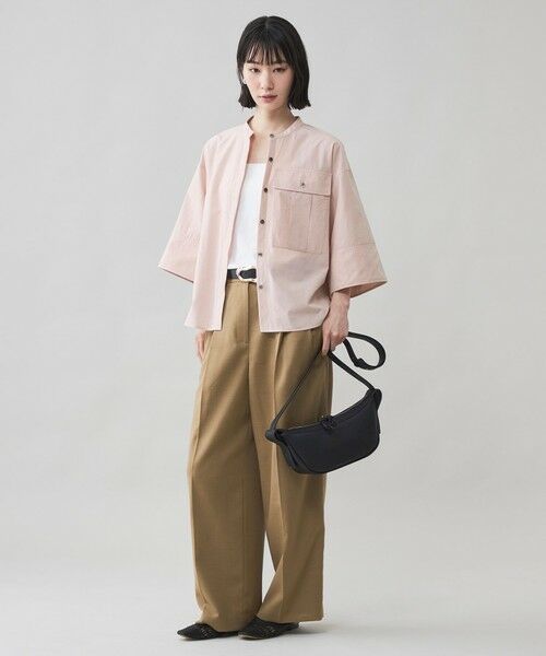 CAST: / キャスト コロン シャツ・ブラウス | 【CAST COLON】ビックポケットクロップドシャツ | 詳細4