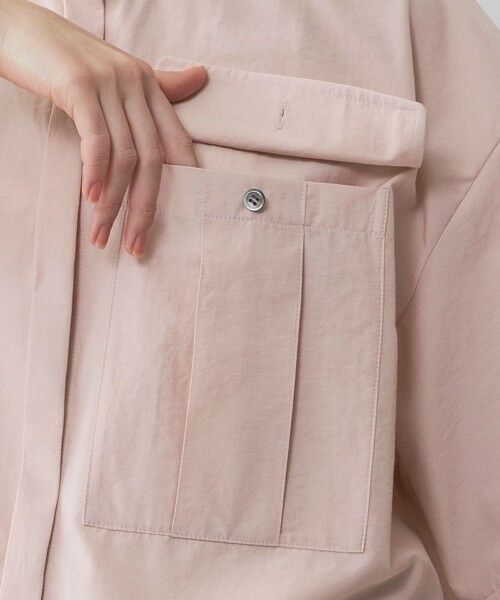 CAST: / キャスト コロン シャツ・ブラウス | 【CAST COLON】ビックポケットクロップドシャツ | 詳細9