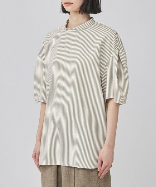 CAST: / キャスト コロン シャツ・ブラウス | バックボタンストライプブラウス | 詳細6